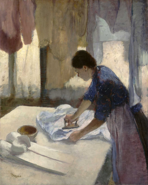 Edgar Degas 15 - Woman Ironing Poster Canvas Movie Film Print A0 A1 A2 A3 A4 A5